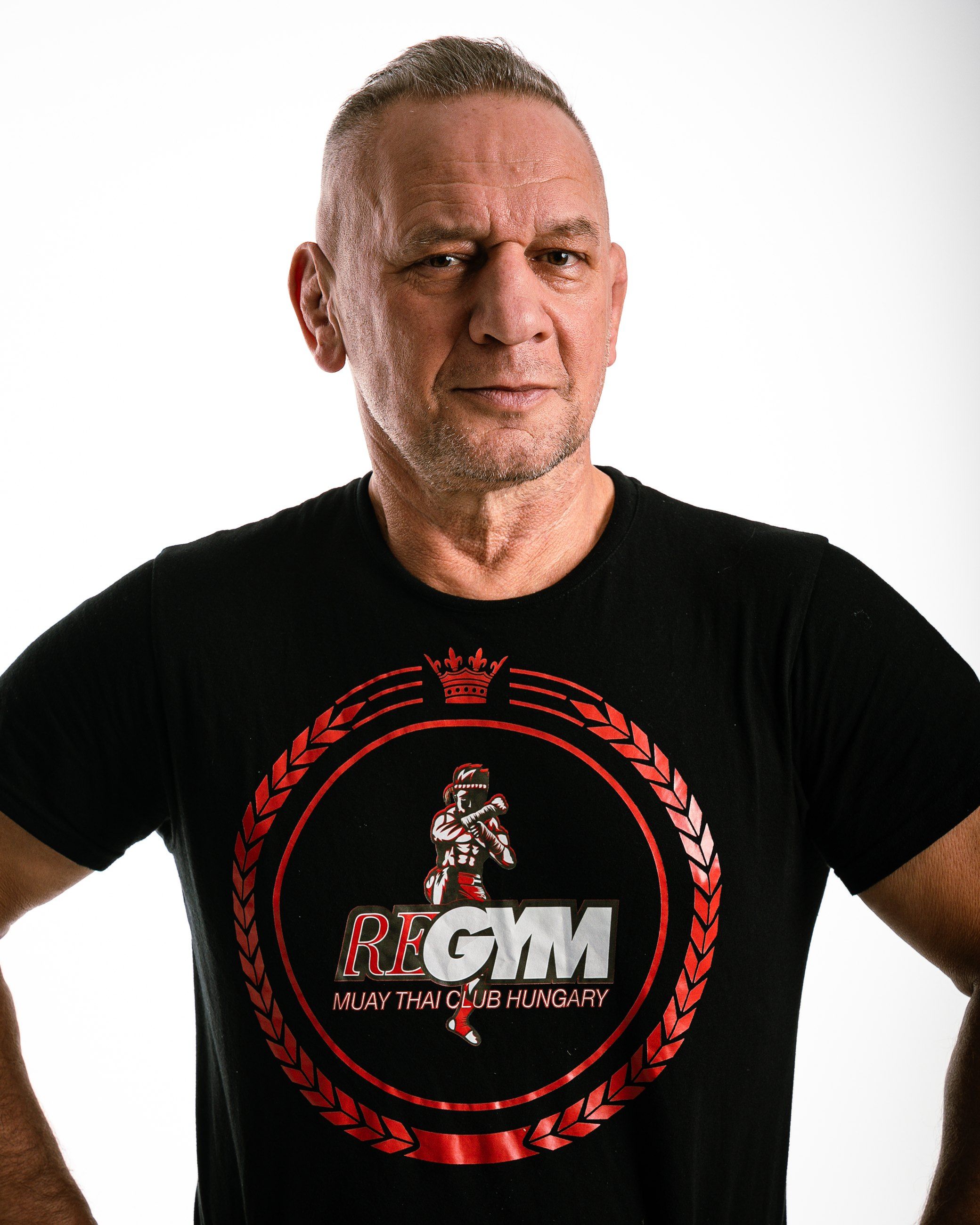 Club coach in a ReGym T-shirt