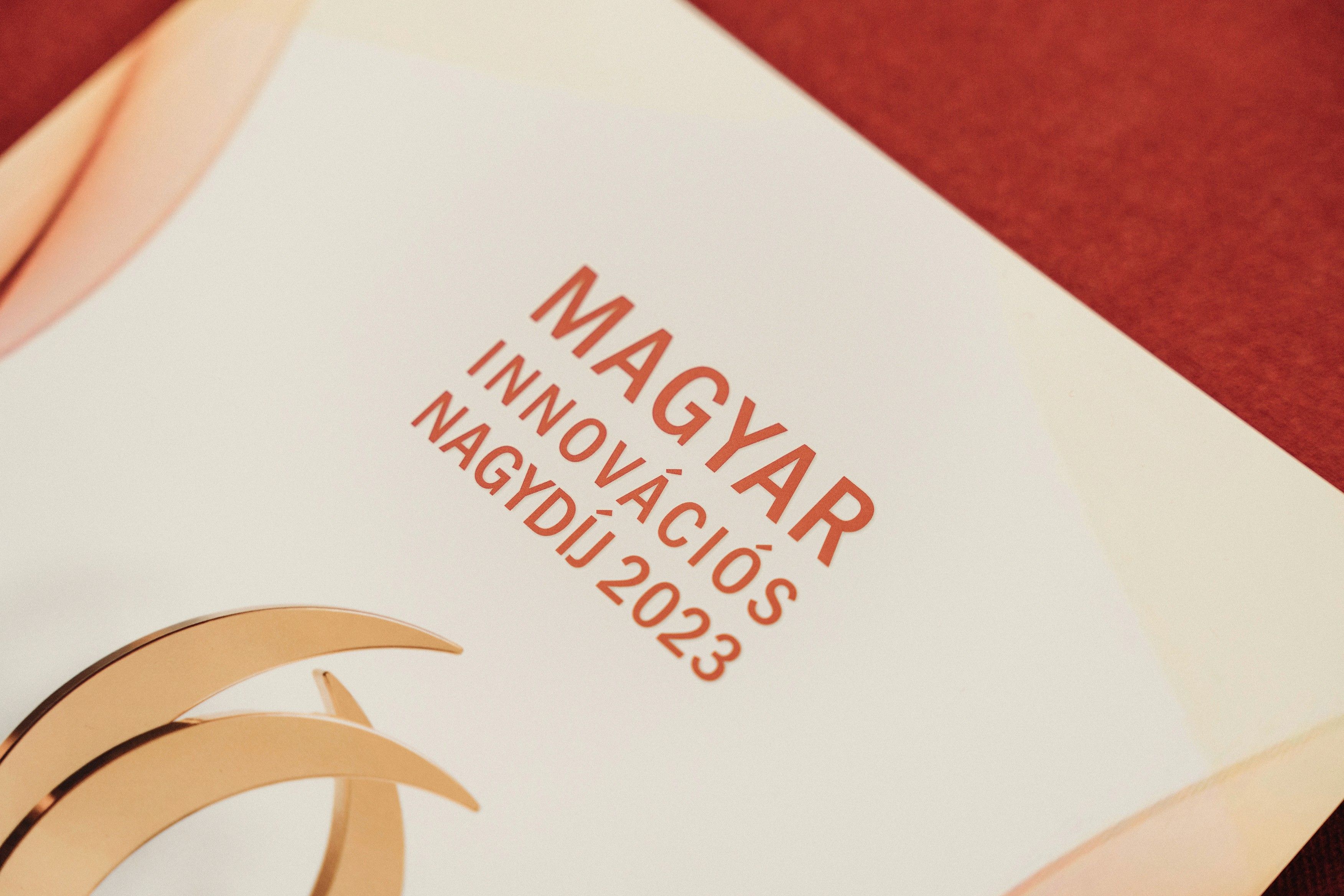 Hungarian Innovation Award 2023 invitation card